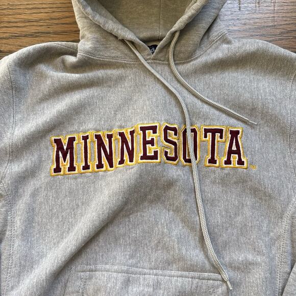 Steve & Barry’s Minnesota Hoodie Gray Pullover Sweatshirt Unisex M - Picture 4 of 6